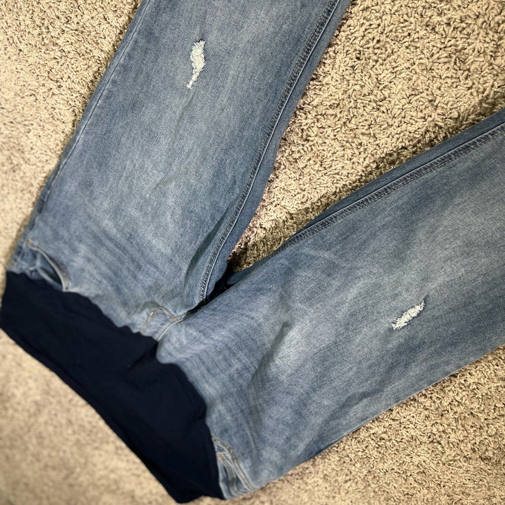 PLUS SIZE 2X TRU Time and Tru’s Maternity Straight Leg Jeans